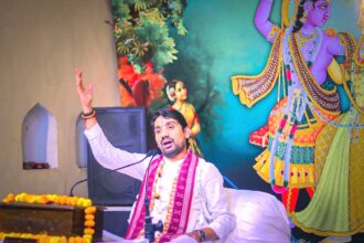 BHAGWAT KATHA KA RASPAN KARATE ANNU SHASTRI JI